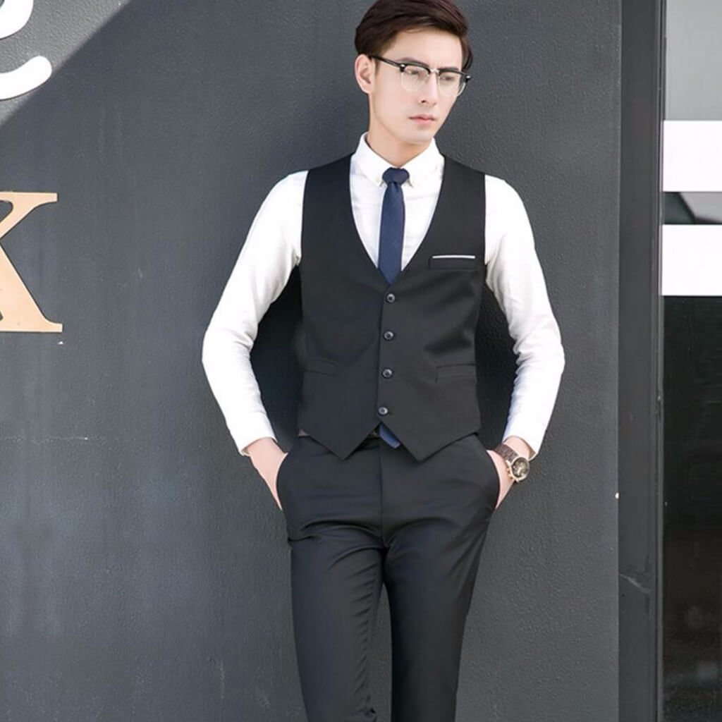 Grey Wool Blazer Six